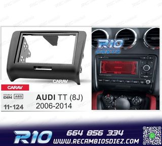 MARCO NEGRO RADIO 2-DIN PARA AUDI TT