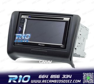 MARCO NEGRO RADIO 2-DIN PARA AUDI TT