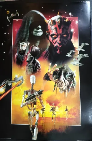 Poster Star Wars Episodio I - The Phantom Menace