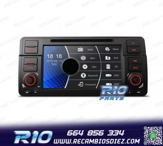 RADIO NAVEGADOR 7" PARA BMW SERIE 3 E46 98-06 USB GPS TACTIL