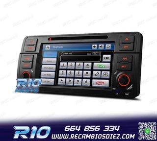 RADIO NAVEGADOR 7" PARA BMW SERIE 3 E46 98-06 USB GPS TACTIL