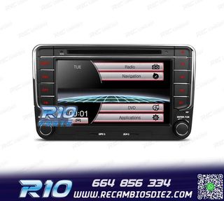 RADIO NAVEGADOR 7" PARA SEAT SKODA VOLKSWAGEN VW USB GPS TAC