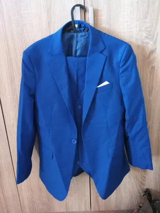 Traje de padrino d noviaAzul Completo