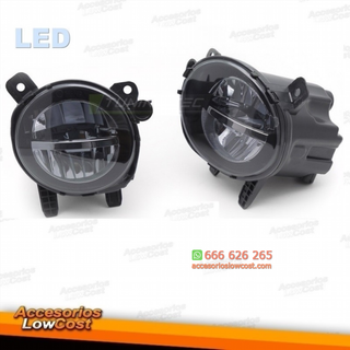 FAROS ANTINIEBLA LED AHUMADOS compatibles con BMW