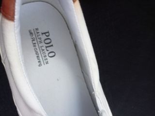 Alpargatas Polo Ralph Lauren Blancas Talla 44