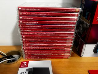 Pack Nintendo Switch V1 2017 c/ 16 juegos