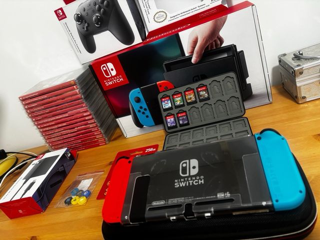 Pack Nintendo Switch V1 2017 c/ 16 juegos