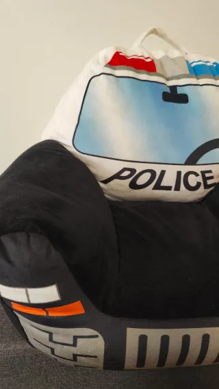Asiento infantil coche policía