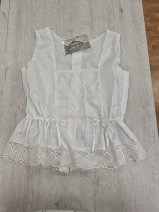 Camisa huertana blanca