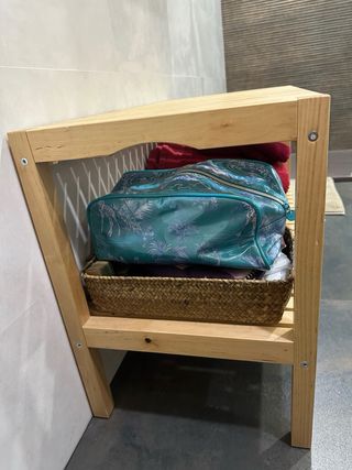 Mueble baño madera IKEA