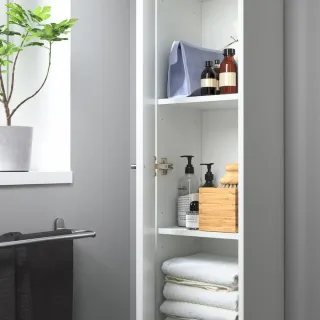 Armario alto NYSJÖN blanco 30x190 cm