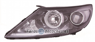 Faro Delantero Izquierdo Eléctrico Interior Negro