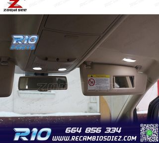 KIT 21 BOMBILLAS LED INTERIOR SEAT ALHAMBRA II MK2 710 711 1
