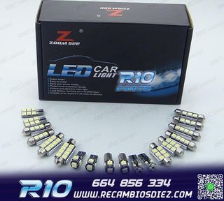 KIT 21 BOMBILLAS LED INTERIOR SEAT ALHAMBRA II MK2 710 711 1