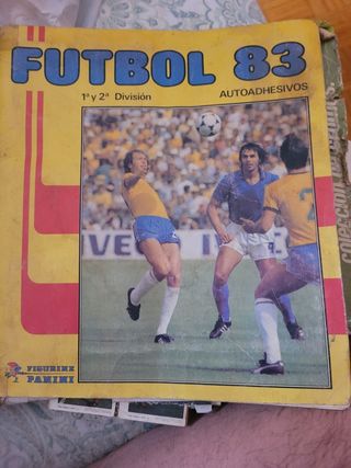 Colección Cromos Liga 82-83