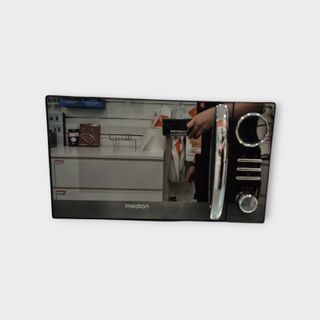 MICROONDAS MEDION GRILL Y CONVENCCION 11493 NEGRO 23L + ACCESORIOS