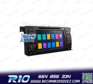RADIO GPS ANDROID 13 PARA BMW SERIE 3 E46 PANTALLA TÁCTIL 7
