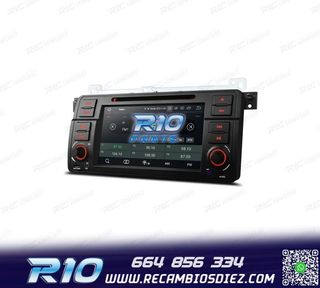 RADIO GPS ANDROID 13 PARA BMW SERIE 3 E46 PANTALLA TÁCTIL 7