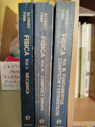 Física Vol 1, 2 y 3 Alonso Finn (1976)