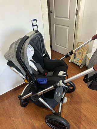 Trio carrito Jane Muum. Silla + Capazo + Maxicosi