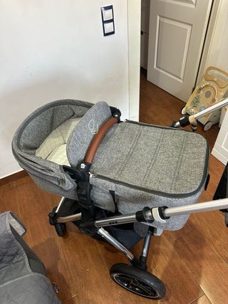 Trio carrito Jane Muum. Silla + Capazo + Maxicosi
