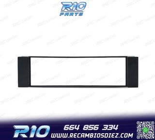 MARCO NEGRO RADIO 1-DIN PARA AUDI A3 8L A6 4B SEAT LEON TOLE