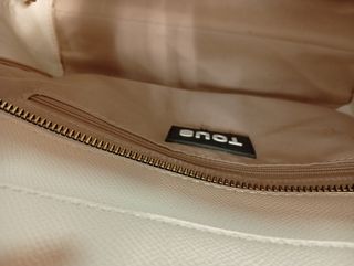 Bolso Tous Beige y Dorado