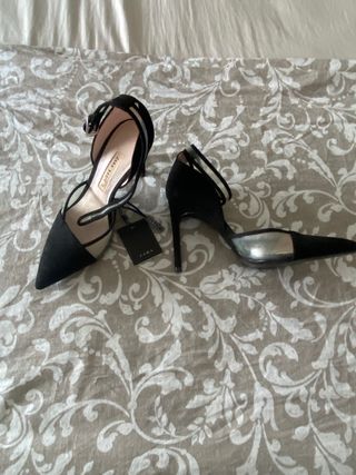 Zapatos de tacón Zara Talla 39