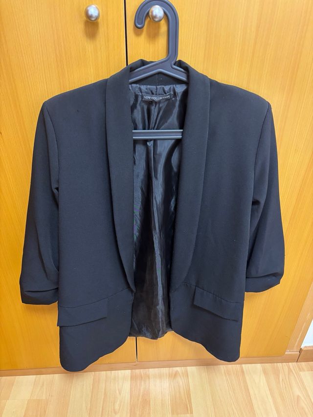 Blazer negro mujer