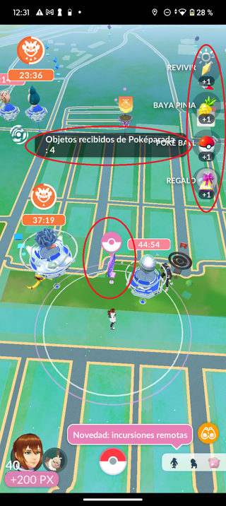 Pokemon Go Plus automática