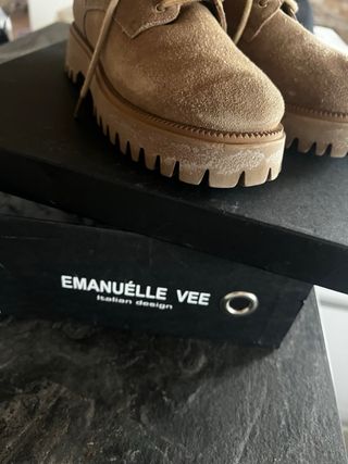 Stivaletti donna Emmanuelle Vee camoscio