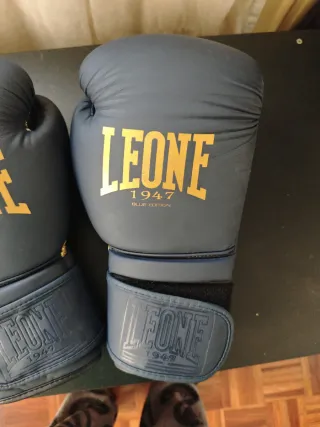 Guantes de Boxeo Leone 1947 Azul
