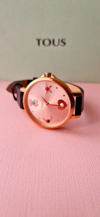 Reloj Tous Dorado y Rosa