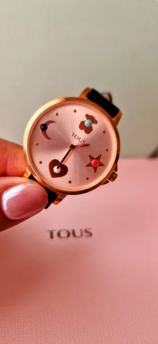Reloj Tous Dorado y Rosa
