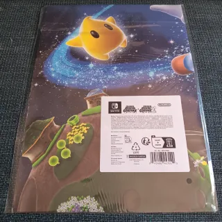 Póster Mario Galaxy 1 y 2 Nintendo Switch oficial 