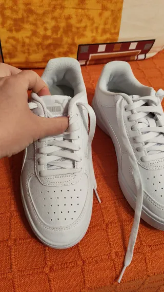 Zapatillas Puma Niña Blancas Talla X