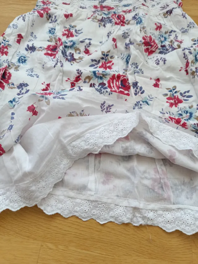 Vestido de tirantes estampado floral