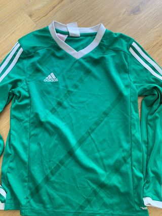 Camiseta Adidas manga larga verde