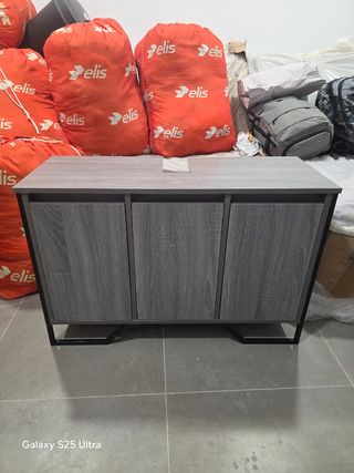 Mueble de baño nuevo madera y metal