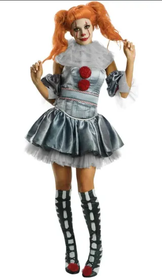Disfraz Pennywise Mujer Talla M Halloween