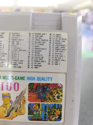 Cartucho Compatible Nintendo Contra 100