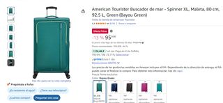 American Tourister Buscador de mar Spinne
