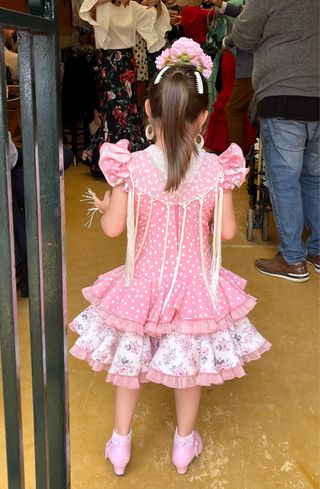 Traje Flamenca Niña T4-5 años