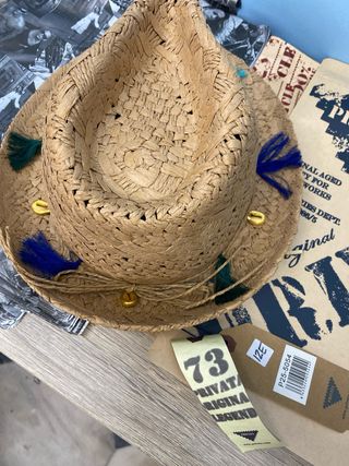 Sombrero de paja Privata sin estrenar