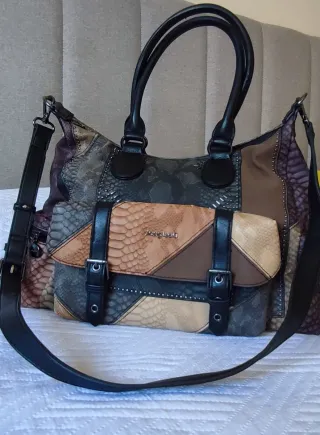 Bolso Desigual Patchwork Multicolor