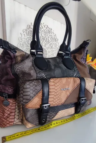 Bolso Desigual Patchwork Multicolor