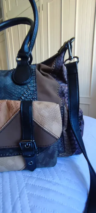 Bolso Desigual Patchwork Multicolor