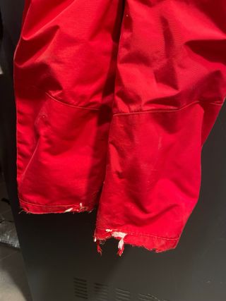 Mono de esquí rojo Talla 12 años