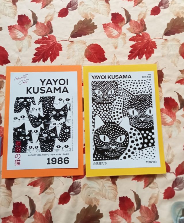 2 Poster Yayoi Kusama Gatti