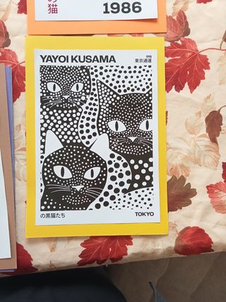 2 Poster Yayoi Kusama Gatti